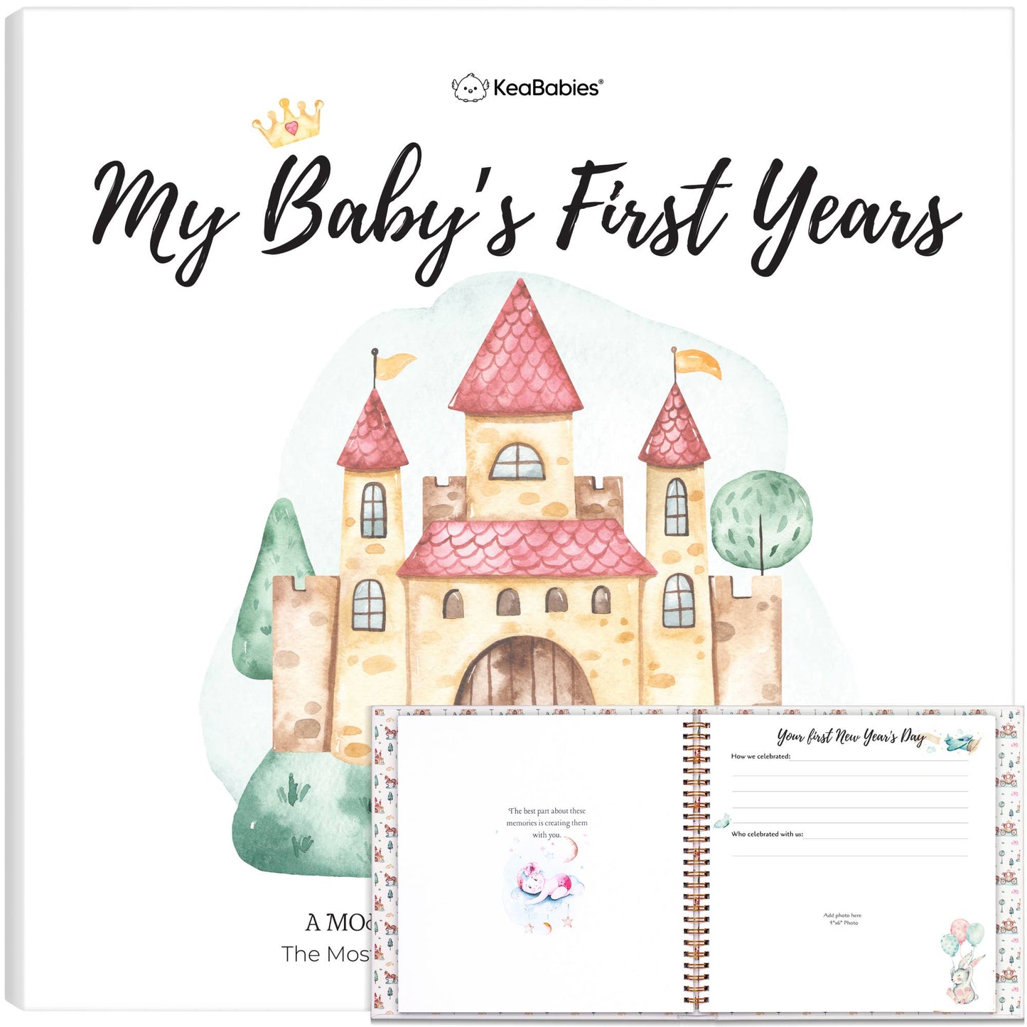 KeaBabies Baby First Years Memory Book