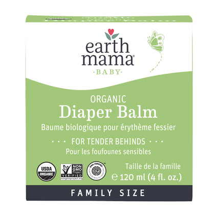 Organic Diaper Balm: 4oz