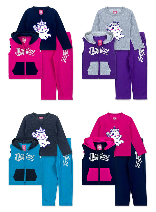 Girls' Fleece 3PC Set