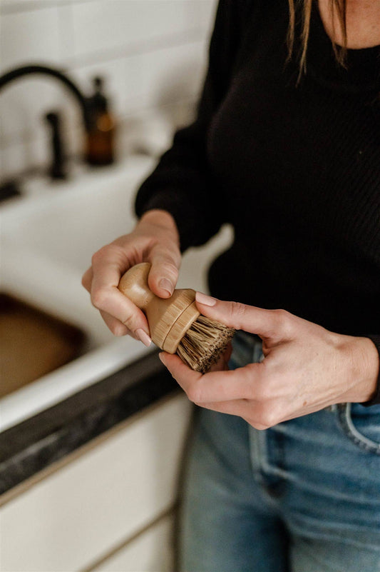 Modular Pot Scrubbing Brush