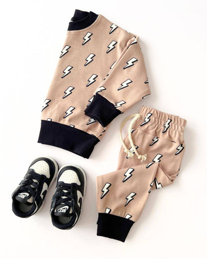 Jogger Set | Lightning Bolt: 3T