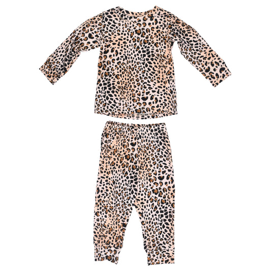 Kids Leopard Jammies And Lounge wear