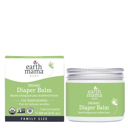 Organic Diaper Balm: 4oz